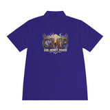 GMP God. Money. Power. Logo Polo