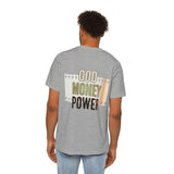 God Money Power T-Shirt — Faith & Success Graphic Tee