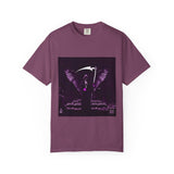 Angel Of Death- T-Shirt — Gothic Angel Wings Graphic Tee (Purple Reaper Design)