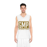 GMP Basketball Jersey – "God Money Power" Gold Logo Performance Tank