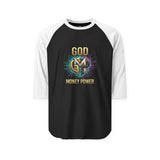 Unisex Three-Quarter Sleeve Raglan Shirt