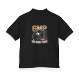Youth Polo — "GMP: God Money Power" Eagle Logo