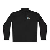 Quarter-Zip Pullover — "GMP GOD" Inspirational Zip-Up Sweatshirt