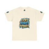 God Money Power T-Shirt — Bold Christian Faith & Prosperity Graphic Tee