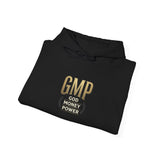 GMP Crest Hoodie — White Gold Logo Pullover