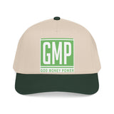 GMP 'God Money Power' Mid Profile Baseball Cap — Retro Logo Trucker Hat