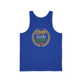 GMP God Money Power Laurel Tank Top — Motivational Faith & Wealth Graphic Tank
