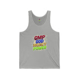 GMP (God Money Power) Colorful Graphic Tank Top