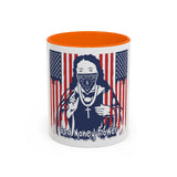 God, Money, Power Coffee Mug — Patriotic Street Art Accent Mug (11/15oz)