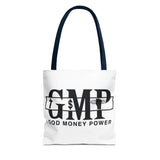 GMP "God Money Power" Graphic Tote Bag – Faith & Hustle Everyday Carry