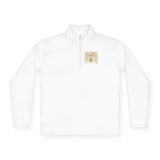 Quarter-Zip Pullover — Vintage Sacred Heart Graphic Pullover
