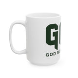 GMP Ceramic Mug — "Good Money Power" Bold Logo Coffee Cup (11oz & 15oz)