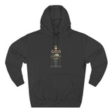 God Money Power Hoodie — Bold Religious & Motivational Graphic Pullover