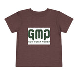 GMP "God Money Power" Toddler Tee - Kids Faith & Prosperity Shirt