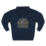 God Money Power Hoodie — Graphic Faith & Hustle Pullover