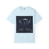 Angel Of Death- Reaper Angel Graphic T-Shirt – Dark Gothic Scythe Design