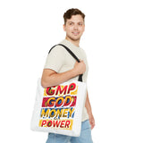 Tote Bag — GMP: God Money Power Bold Graphic Tote