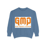 GMP ‘God Money Power’ Sweatshirt — Bold Orange Logo Crewneck