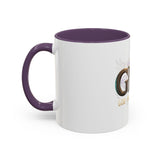GMP 'God Money Power' Accent Coffee Mug — 11/15 oz Inspirational Ceramic