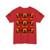 Surf Saint T‑Shirt — Vintage Palm Beach Vibes ("Our Savior Protects" Banner)