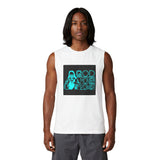 God Money Power Muscle Tank — Retro Graphic Sleeveless Tee