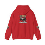 GMP Eagle Hoodie — "God Money Power" Patriotic Graphic Sweatshirt