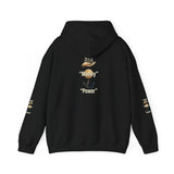 Gold Crown One Hoodie — Minimalist Royal Emblem Hooded Sweatshirt