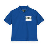 Youth Polo Shirt — GMP (Good Money Power) Chest Logo, Kids' School & Casual Polo