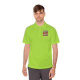 Men's Motivational Polo — "Put GOD First, Hustle For The Money, Put Yourself In Power"