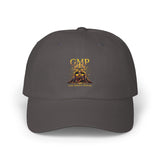 Dad Cap — "GMP" Honeybee Stump Embroidered Dad Hat