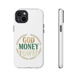 Phone Case — "God Money Power" Inspirational Religious Design