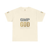 GMP GOD Money Power T-Shirt — Bold Gold Logo Tee