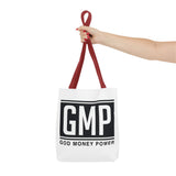 GMP Tote Bag — God Money Power Bold Logo Canvas Tote
