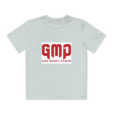 Youth Tee — GMP (God Money Power) Red Logo