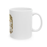 Ceramic Mug — God Money Power Gold Emblem Coffee Cup