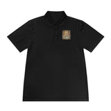 God Money Power Pyramid Polo — Men's Spiritual Graphic Sport Polo