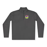 Quarter-Zip Pullover — "GMP God Money Power" Colorful Graphic