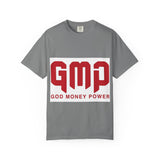 T-Shirt — GMP Bold Logo “God Money Power” Graphic Tee