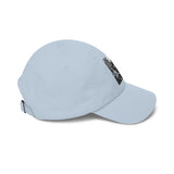Angel Of Death Classic Dad Cap — Vintage Floral Skull Embroidered Baseball Hat