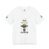 God Money Power T-Shirt — Bold Faith & Hustle Graphic Tee