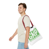 GMP 'God Money Power' Tote Bag - Bold Green Logo Canvas Tote