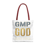 GMP GOD Tote Bag — Money Power Graphic Tote for Ambitious Entrepreneurs
