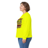 Inspirational Long Sleeve Tee — “Put God First, Hustle for the Money, Put Yourself in Power”
