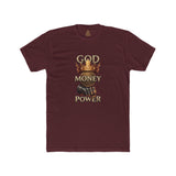 God Money Power Tee — Bold Faith & Hustle Graphic T-Shirt