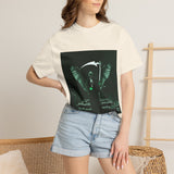 Angel Of Death- Grim Reaper Wings T-Shirt — Dark Gothic Scythe Graphic Tee