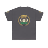 GMP God Money Power Tee — Motivational Gold Laurel Graphic T-Shirt