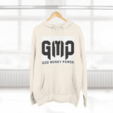 GMP “God Money Power” Hoodie — Bold Religious Streetwear Pullover