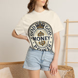 God Money Power T-Shirt — Crown Emblem Graphic Tee (God • Money • Power)