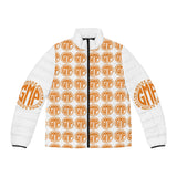 Puffer Jacket — All-Over GMP Logo Men's Insulated Coat