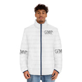 God Money Power Puffer Jacket — Men's Logo Quilted Coat